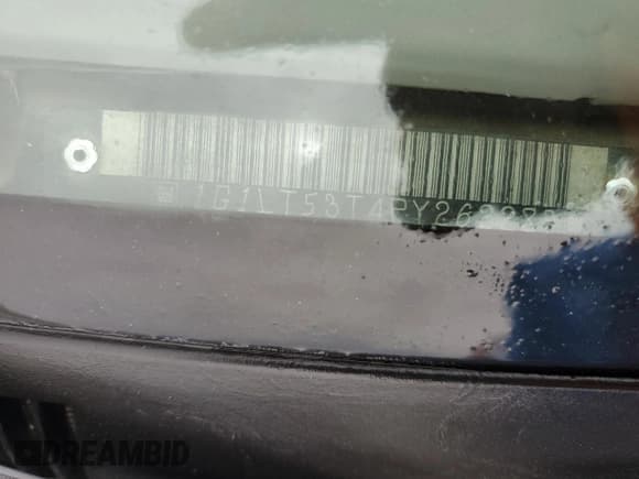 ✅ 1993 Chevrolet Corsica LT • VIN: 1G1LT53T4PY262289 • Лот: 81687643. Опубликован ранее на Copart с пробегом 236 597 миль. Бесплатный доступ к архиву аукционных продаж из США и подробный отчёт об истории автомобиля на DreamBid. Изображение 12.