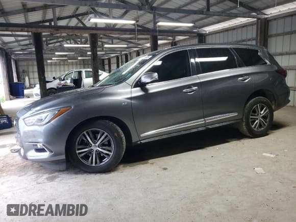 ✅ 2020 Infiniti QX60 Pure • VIN: 5N1DL0MN7LC532388 • Lot: 54425585. Listed on Copart with 120,417 mi. Free auction sales archive from the USA and detailed vehicle history report at DreamBid. Image 1.