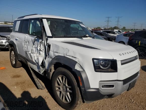 ✅ 2023 Land Rover Defender S • VIN: SALEJ7EX4P2136124 • Lot: 80471675. Listed on Copart with 61,340 mi. Free auction sales archive from the USA and detailed vehicle history report at DreamBid. Image 4.