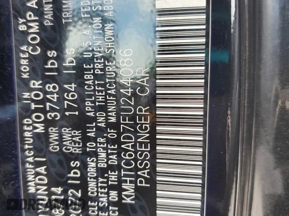 ✅ 2015 Hyundai Veloster • VIN: KMHTC6AD7FU244086 • Lot: 88056285. Wystawiony na Copart z przebiegiem 69 193 mil. Bezpłatny archiwum sprzedaży aukcyjnych z USA i szczegółowy raport historii pojazdu na DreamBid. Zdjęcie 12.