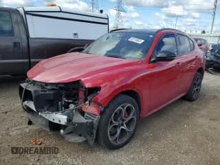 ✅ 2022 Alfa Romeo Stelvio Ti • VIN: ZASPAKBN3N7D29717 • Lot: 69318665. Wystawiony na Copart z przebiegiem 46 681 mil. Bezpłatny archiwum sprzedaży aukcyjnych z USA i szczegółowy raport historii pojazdu na DreamBid. Zdjęcie 1.