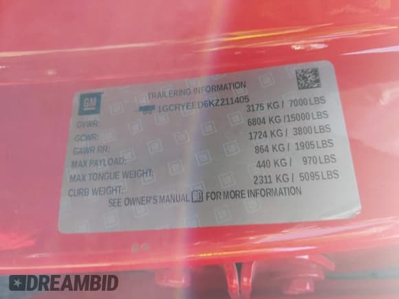 ✅ 2019 Chevrolet Silverado 1500 RST • VIN: 1GCRYEED6KZ211405 • Lot: 42986234. Wystawiony na IAAI z przebiegiem 93 246 mil. Bezpłatny archiwum sprzedaży aukcyjnych z USA i szczegółowy raport historii pojazdu na DreamBid. Zdjęcie 9.