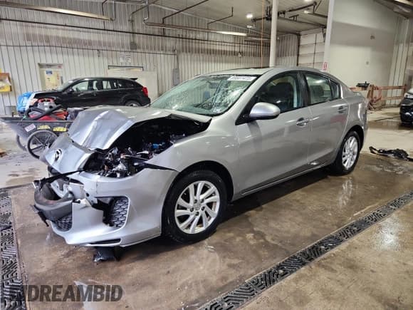 ✅ 2012 Mazda 3 i Grand Touring • VIN: JM1BL1W8XC1587017 • Lot: 89807475. Listed on Copart with Not provided. Free auction sales archive from the USA and detailed vehicle history report at DreamBid. Image 1.