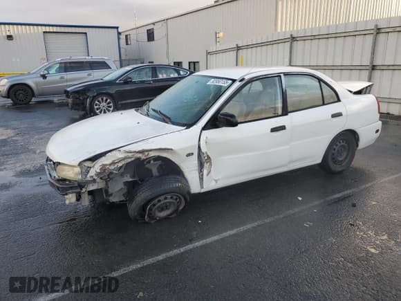 ✅ 2001 Mitsubishi Mirage ES • VIN: JA3AY26C71U036674 • Lot: 92950155. Listed on Copart with 282,890 mi. Free auction sales archive from the USA and detailed vehicle history report at DreamBid. Image 1.