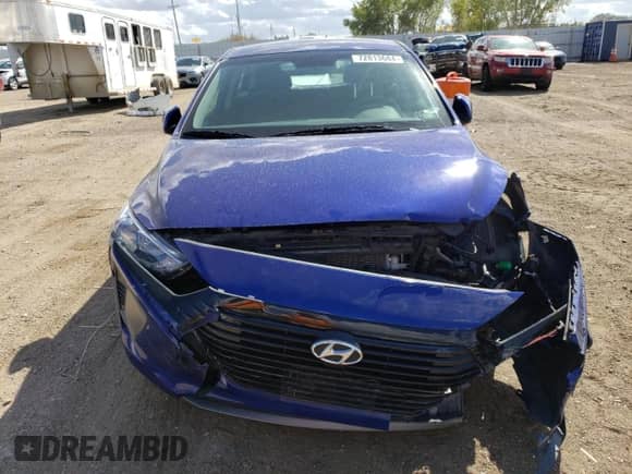 2019 Hyundai Ioniq Blue с VIN KMHC65LC8KU136382, выставлен на аукционе Copart как лот 72813684 с пробегом Не указан миль и Списание • Salvage title. История ставок и продаж доступна на DreamBid. Изображение 5.