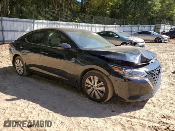 ✅ 2024 Nissan Sentra S • VIN: 3N1AB8BV6RY244859 • Lot: 86460485. Listed on Copart with 69,238 mi. Free auction sales archive from the USA and detailed vehicle history report at DreamBid. Image 4.