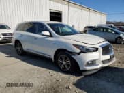 ✅ 2019 Infiniti QX60 Pure • VIN: 5N1DL0MM4KC561837 • Lot: 47443595. Listed on Copart with 143,473 mi. Free auction sales archive from the USA and detailed vehicle history report at DreamBid. Image 4.