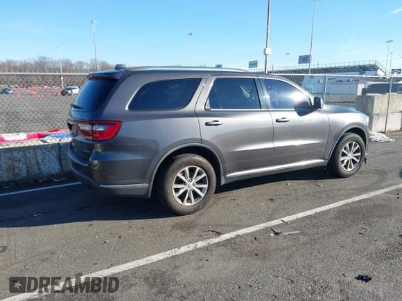 ✅ 2015 Dodge Durango Limited • VIN: 1C4RDJDGXFC745760 • Lot: 43844226. Listed on IAAI with Not provided. Free auction sales archive from the USA and detailed vehicle history report at DreamBid. Image 4.