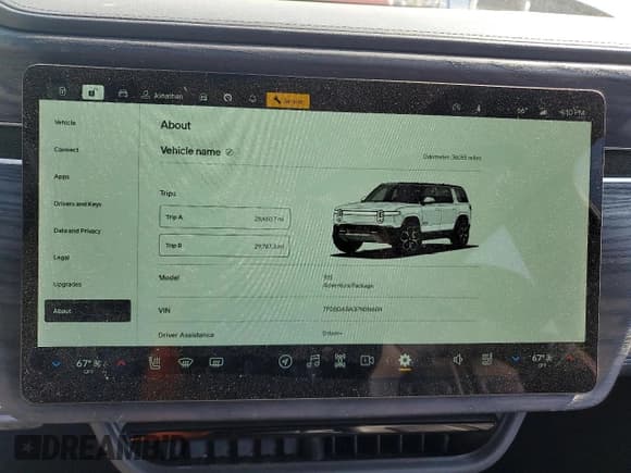 ✅ 2023 Rivian R1S Adventure • VIN: 7PDSGABA3PN016604 • Lot: 55323005. Wystawiony na Copart z przebiegiem 36 055 mil. Bezpłatny archiwum sprzedaży aukcyjnych z USA i szczegółowy raport historii pojazdu na DreamBid. Zdjęcie 9.