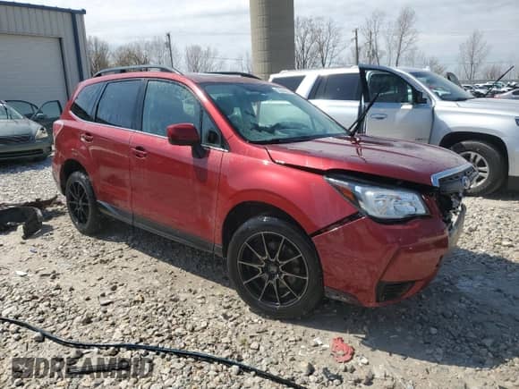 2017 Subaru Forester Premium with VIN JF2SJGECXHH584620, listed as a Copart auction lot 53566635 with 100,706 mi miles and Clean title. Bid and sale history available at DreamBid. Image 4.