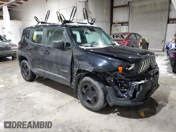 ✅ 2019 Jeep Renegade Sport • VIN: ZACNJBAB1KPK88782 • Lot: 91971355. Wystawiony na Copart z przebiegiem 92 562 mil. Bezpłatny archiwum sprzedaży aukcyjnych z USA i szczegółowy raport historii pojazdu na DreamBid. Zdjęcie 4.