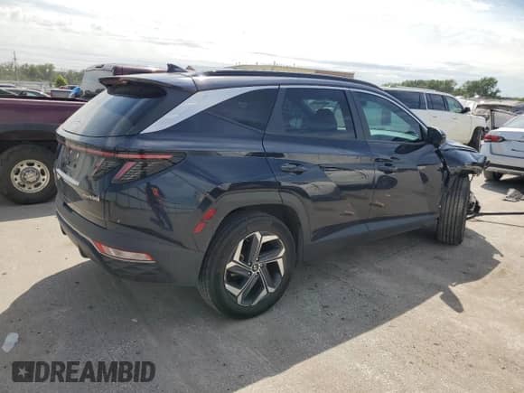 2022 Hyundai Tucson SEL Convenience z VIN KM8JFCA13NU052603, wystawiony jako Copart lot #70178865 z przebiegiem 96 229 mil mil oraz Szkoda całkowita • Salvage title. Historia ofert i sprzedaży dostępna na DreamBid. Obrazek 3.