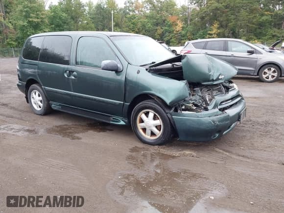 ✅ 2002 Nissan Quest GXE • VIN: 4N2ZN15T42D819118 • Lot: 43195896. Listed on IAAI with 107,775 mi. Free auction sales archive from the USA and detailed vehicle history report at DreamBid. Image 1.