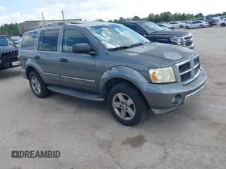 ✅ 2007 Dodge Durango Limited • VIN: 1D8HD58207F500520 • Лот: 43466502. Опубликован ранее на IAAI с пробегом 163 710 миль. Бесплатный доступ к архиву аукционных продаж из США и подробный отчёт об истории автомобиля на DreamBid. Изображение 1.