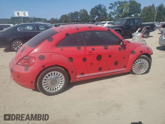 ✅ 2014 Volkswagen Beetle 1.8T • VIN: 3VWJ07AT5EM665371 • Lot: 74894544. Listed on Copart with Not provided. Free auction sales archive from the USA and detailed vehicle history report at DreamBid. Image 3.