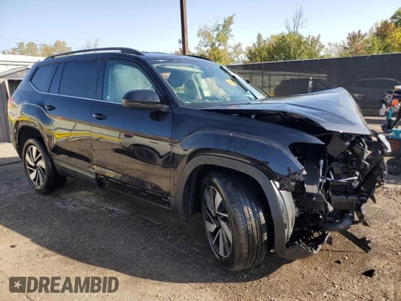 ✅ 2025 Volkswagen Atlas SE • VIN: 1V2HR2CA5SC553526 • Lot: 81129115. Listed on Copart with Not provided. Free auction sales archive from the USA and detailed vehicle history report at DreamBid. Image 4.