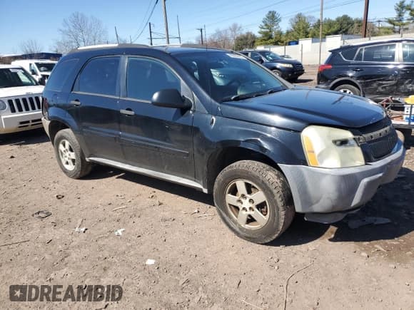 ✅ 2005 Chevrolet Equinox LS • VIN: 2CNDL13F256035664 • Лот: 48862695. Опубликован ранее на Copart с пробегом Не указан. Бесплатный доступ к архиву аукционных продаж из США и подробный отчёт об истории автомобиля на DreamBid. Изображение 4.