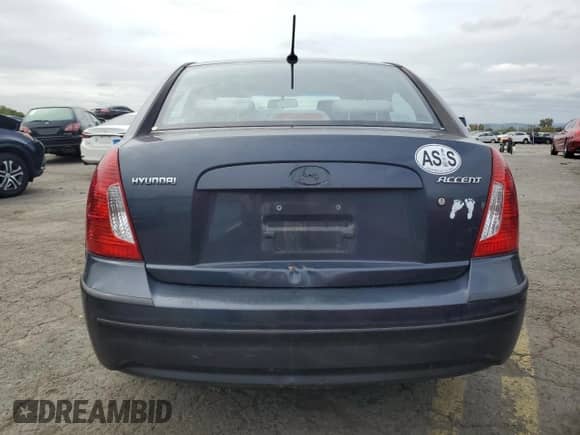 2011 Hyundai Accent GLS z VIN KMHCN4AC4BU609078, wystawiony jako Copart lot #73841884 z przebiegiem Nie podano mil oraz Szkoda całkowita • Salvage title. Historia ofert i sprzedaży dostępna na DreamBid. Obrazek 6.