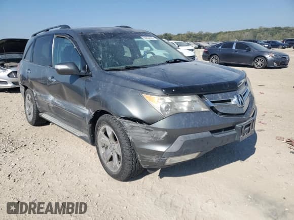 ✅ 2007 Acura MDX Sport • VIN: 2HNYD28827H541466 • Lot: 86834455. Listed on Copart with 173,749 mi. Free auction sales archive from the USA and detailed vehicle history report at DreamBid. Image 4.