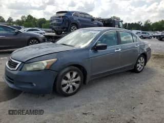 2009 Honda Accord EX-L z VIN 1HGCP36849A005007, wystawiony jako Copart lot #59710165 z przebiegiem 267 830 mil mil oraz Szkoda całkowita • Salvage title. Historia ofert i sprzedaży dostępna na DreamBid. Obrazek 1.