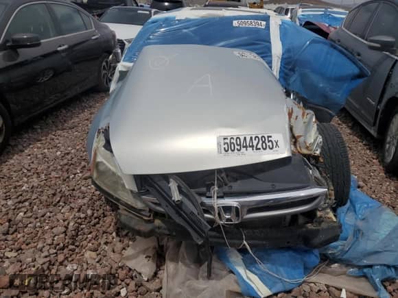 2007 Honda Accord with VIN JHMCN36557C002031, listed as a Copart auction lot 56944285 with Not provided miles and Salvage title. Bid and sale history available at DreamBid. Image 5.