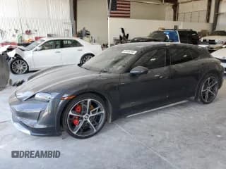 ✅ 2021 Porsche Taycan 4 • VIN: WP0BA2Y1XMSA71086 • Lot: 69446345. Listed on Copart with 51,527 mi. Free auction sales archive from the USA and detailed vehicle history report at DreamBid. Image 1.