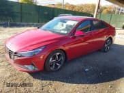 ✅ 2023 Hyundai Elantra Limited • VIN: KMHLN4AJ5PU038531 • Lot: 43483570. Listed on IAAI with 57,294 mi. Free auction sales archive from the USA and detailed vehicle history report at DreamBid. Image 2.