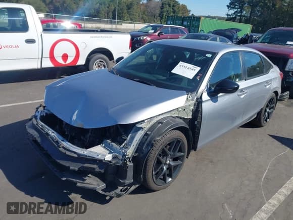 ✅ 2024 Honda Civic Sport • VIN: 2HGFE2F5XRH525264 • Lot: 43514545. Listed on IAAI with 42,857 mi. Free auction sales archive from the USA and detailed vehicle history report at DreamBid. Image 2.