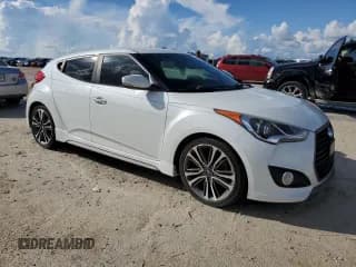 ✅ 2016 Hyundai Veloster Turbo • VIN: KMHTC6AE5GU268266 • Lot: 74069094. Wystawiony na Copart z przebiegiem 54 687 mil. Bezpłatny archiwum sprzedaży aukcyjnych z USA i szczegółowy raport historii pojazdu na DreamBid. Zdjęcie 4.