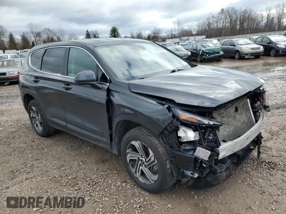 ✅ 2021 Hyundai Santa Fe SE • VIN: 5NMS1DAJ4MH348197 • Lot: 92784185. Listed on Copart with 126,822 mi. Free auction sales archive from the USA and detailed vehicle history report at DreamBid. Image 4.