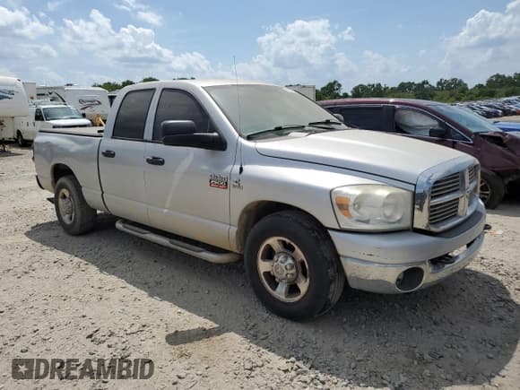 ✅ 2008 Dodge 2500 ST • VIN: 3D7KR28A48G178577 • Лот: 66009955. Опубликован ранее на Copart с пробегом 245 804 миль. Бесплатный доступ к архиву аукционных продаж из США и подробный отчёт об истории автомобиля на DreamBid. Изображение 4.