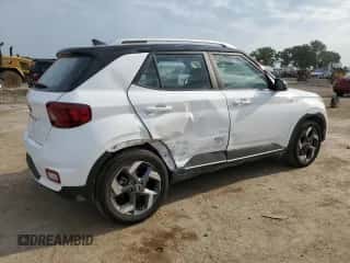 2022 Hyundai Venue SEL z VIN KMHRC8A38NU207527, wystawiony jako Copart lot #68920384 z przebiegiem 28 299 mil mil oraz Szkoda całkowita • Salvage title. Historia ofert i sprzedaży dostępna na DreamBid. Obrazek 3.