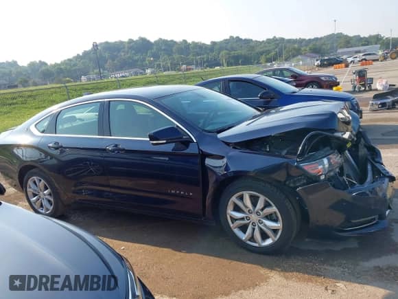 2018 Chevrolet Impala LT with VIN 2G1105S36J9151093, listed as a IAAI auction lot 43010708 with 115,243 mi miles and . Bid and sale history available at DreamBid. Image 13.