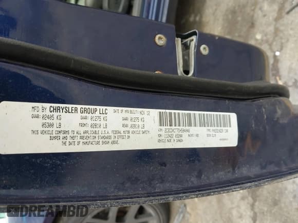 ✅ 2013 Dodge Charger Road/Track • VIN: 2C3CDXCT7DH584046 • Lot: 43659276. Listed on IAAI with 175,958 mi. Free auction sales archive from the USA and detailed vehicle history report at DreamBid. Image 9.