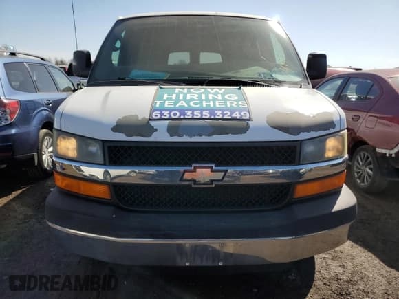 ✅ 2008 Chevrolet Express Passenger • VIN: 1GAHG39K381169612 • Lot: 48710805. Listed on Copart with 73,688 mi. Free auction sales archive from the USA and detailed vehicle history report at DreamBid. Image 5.