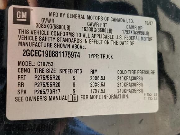 ✅ 2008 Chevrolet Silverado 1500 2LT • VIN: 2GCEC190881175974 • Lot: 51721825. Wystawiony na Copart z przebiegiem 199 809 mil. Bezpłatny archiwum sprzedaży aukcyjnych z USA i szczegółowy raport historii pojazdu na DreamBid. Zdjęcie 12.