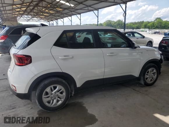 ✅ 2022 Hyundai Venue SE • VIN: KMHRB8A35NU199793 • Lot: 57082885. Listed on Copart with 74,940 mi. Free auction sales archive from the USA and detailed vehicle history report at DreamBid. Image 3.
