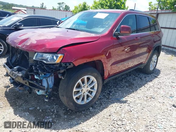 ✅ 2021 Jeep Grand Cherokee Laredo X • VIN: 1C4RJFAG4MC585883 • Lot: 42786804. Listed on IAAI with 52,592 mi. Free auction sales archive from the USA and detailed vehicle history report at DreamBid. Image 2.