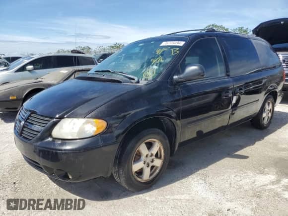 2005 Dodge Caravan SXT с VIN 2D4GP44L55R477514, выставлен на аукционе Copart как лот 76775494 с пробегом Не указан миль и На запчасти • Non repairable. История ставок и продаж доступна на DreamBid. Изображение 1.