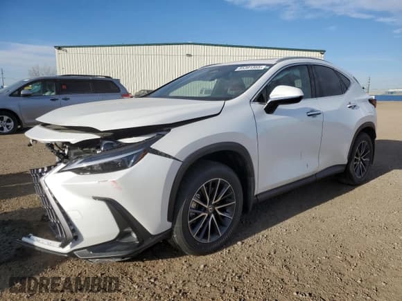 ✅ 2025 Lexus NX 350h Premium • VIN: 2T2GKCEZ2SC048475 • Lot: 85391355. Listed on Copart with 7,600 mi. Free auction sales archive from the USA and detailed vehicle history report at DreamBid. Image 1.