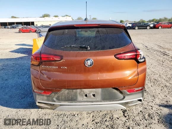 ✅ 2021 Buick Encore GX Preferred • VIN: KL4MMBS29MB040940 • Lot: 91697175. Listed on Copart with 64,594 mi. Free auction sales archive from the USA and detailed vehicle history report at DreamBid. Image 6.