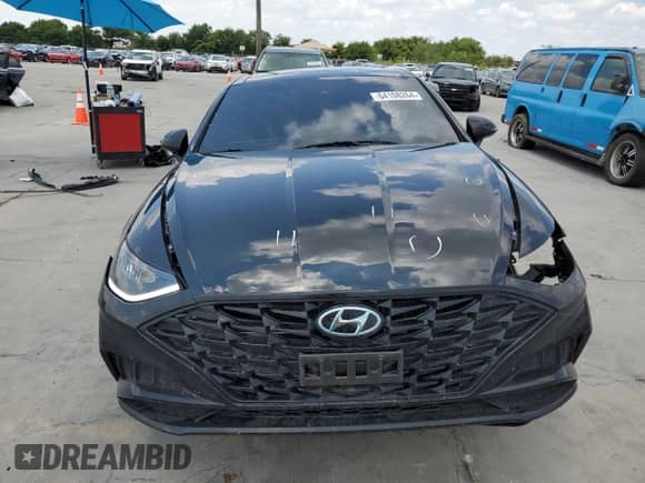 2022 Hyundai Sonata Sport с VIN 5NPEJ4J20NH138562, выставлен на аукционе Copart как лот 64108264 с пробегом 50 264 миль миль и Списание • Salvage title. История ставок и продаж доступна на DreamBid. Изображение 5.