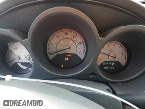 ✅ 2008 Chrysler Sebring LX • VIN: 1C3LC46K08N174531 • Lot: 55667545. Listed on Copart with 200,574 mi. Free auction sales archive from the USA and detailed vehicle history report at DreamBid. Image 9.