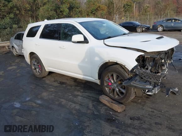 ✅ 2018 Dodge Durango GT • VIN: 1C4RDJDG7JC282338 • Lot: 43754969. Listed on IAAI with 155,259 mi. Free auction sales archive from the USA and detailed vehicle history report at DreamBid. Image 1.