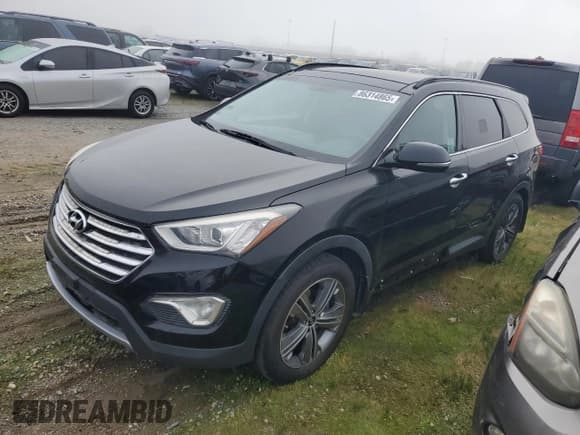 ✅ 2016 Hyundai Santa Fe Limited • VIN: KM8SR4HF5GU145452 • Лот: 86314865. Опубликован ранее на Copart с пробегом 133 029 миль. Бесплатный доступ к архиву аукционных продаж из США и подробный отчёт об истории автомобиля на DreamBid. Изображение 1.