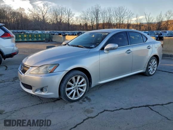 ✅ 2010 Lexus IS 250 • VIN: JTHCF5C2XA5038912 • Lot: 93369605. Wystawiony na Copart z przebiegiem 198 478 mil. Bezpłatny archiwum sprzedaży aukcyjnych z USA i szczegółowy raport historii pojazdu na DreamBid. Zdjęcie 1.