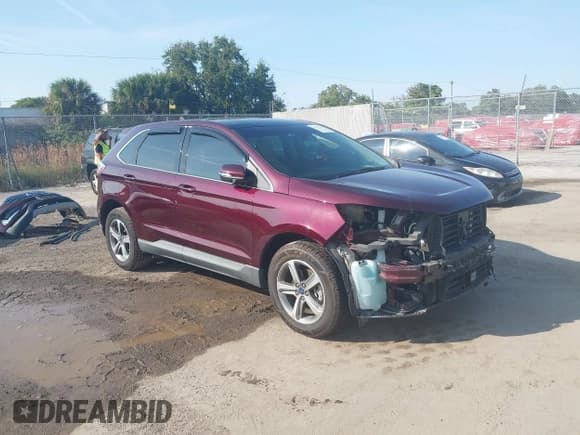 ✅ 2019 Ford Edge SEL • VIN: 2FMPK3J93KBC58033 • Lot: 43847547. Wystawiony na IAAI z przebiegiem 63 451 mil. Bezpłatny archiwum sprzedaży aukcyjnych z USA i szczegółowy raport historii pojazdu na DreamBid. Zdjęcie 1.