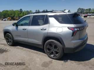 2025 Chevrolet Equinox FWD LT с VIN 3GNAXHEG7SL150639, выставлен на аукционе Copart как лот 52197535 с пробегом 20 032 миль миль и Списание • Salvage title. История ставок и продаж доступна на DreamBid. Изображение 2.