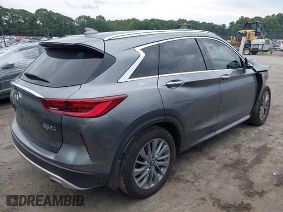 ✅ 2024 Infiniti QX50 Luxe • VIN: 3PCAJ5BA3RF110267 • Лот: 43287101. Опубликован ранее на IAAI с пробегом 6 560 миль. Бесплатный доступ к архиву аукционных продаж из США и подробный отчёт об истории автомобиля на DreamBid. Изображение 4.