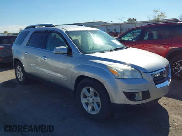 2008 Saturn Outlook XR z VIN 5GZEV23798J186136, wystawiony jako IAAI lot #43406941 z przebiegiem 174 125 mil mil oraz . Historia ofert i sprzedaży dostępna na DreamBid. Obrazek 1.